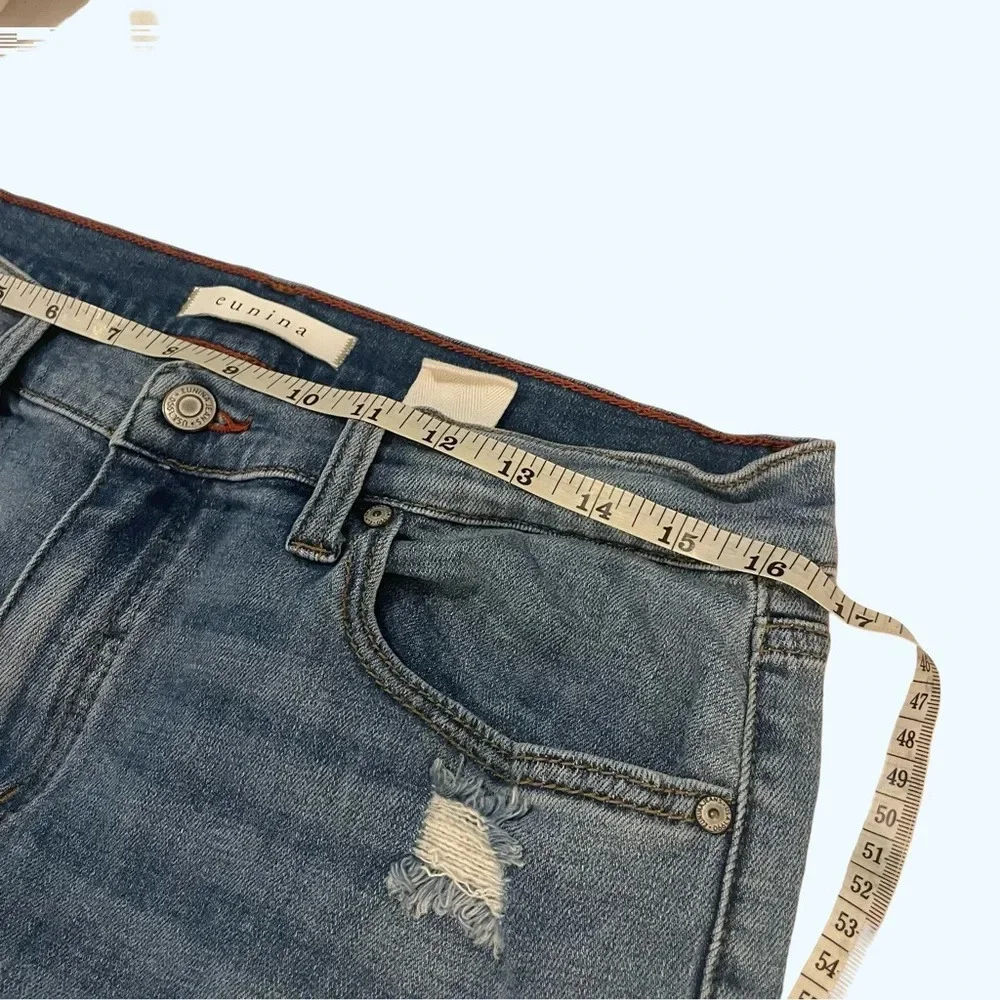 Eunina Blue Jean Shorts - Picture 2 of 7